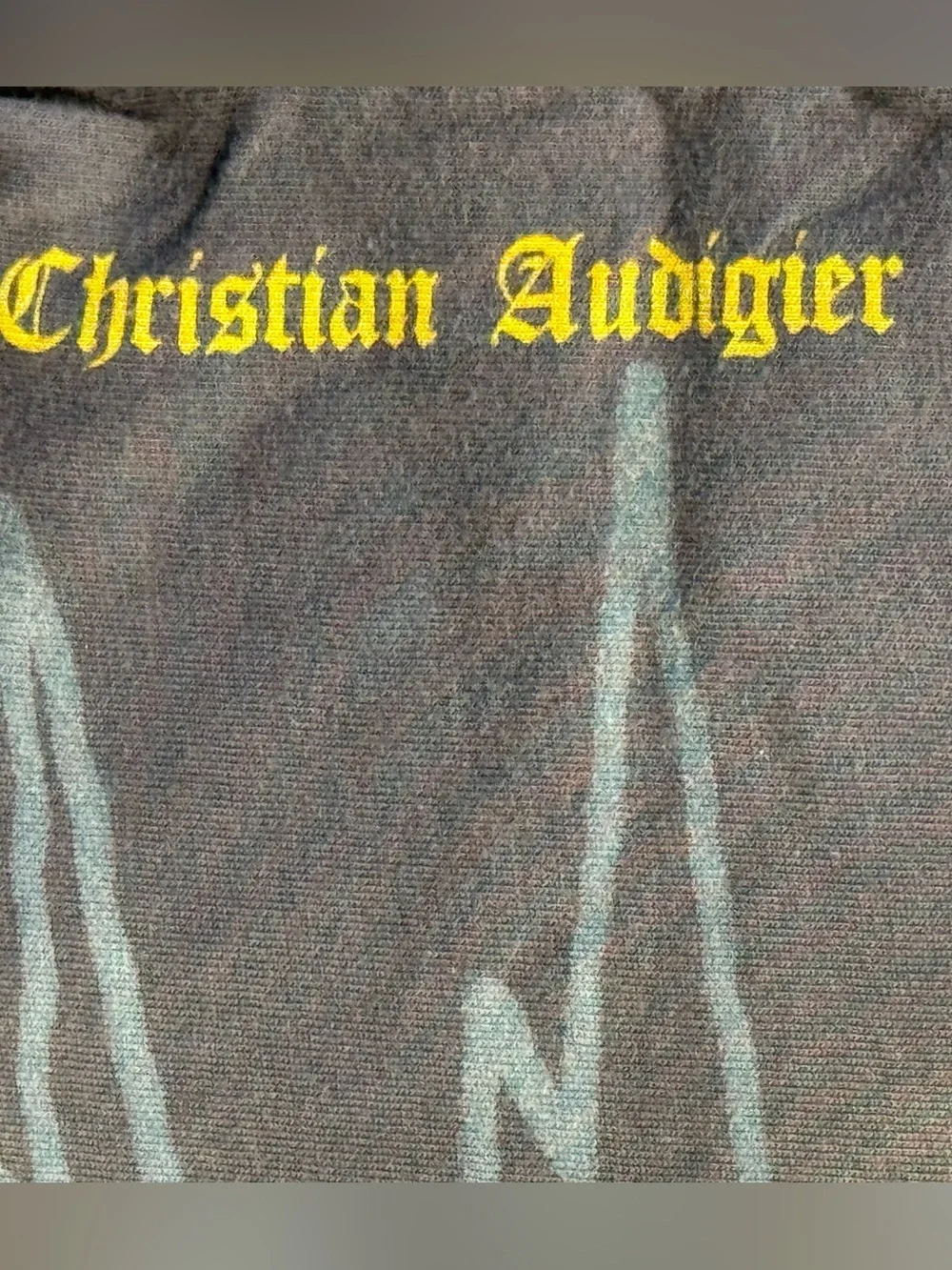 Ed Hardy Tiger Graphic T-Shirt Mens XXL Brown Y2K Christian Audigier Tee - Picture 5 of 6